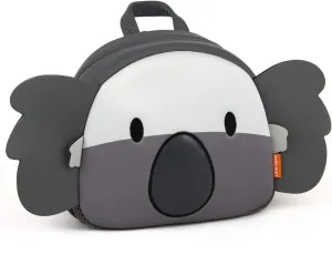Little Dyno Toddler Koala Backpack & Lunch & Beach Bag, 8.6x9.4 inch, Waterproof, Washer & Dryer Safe, recyclable material, for Boys & Girls for outdoor & preschool