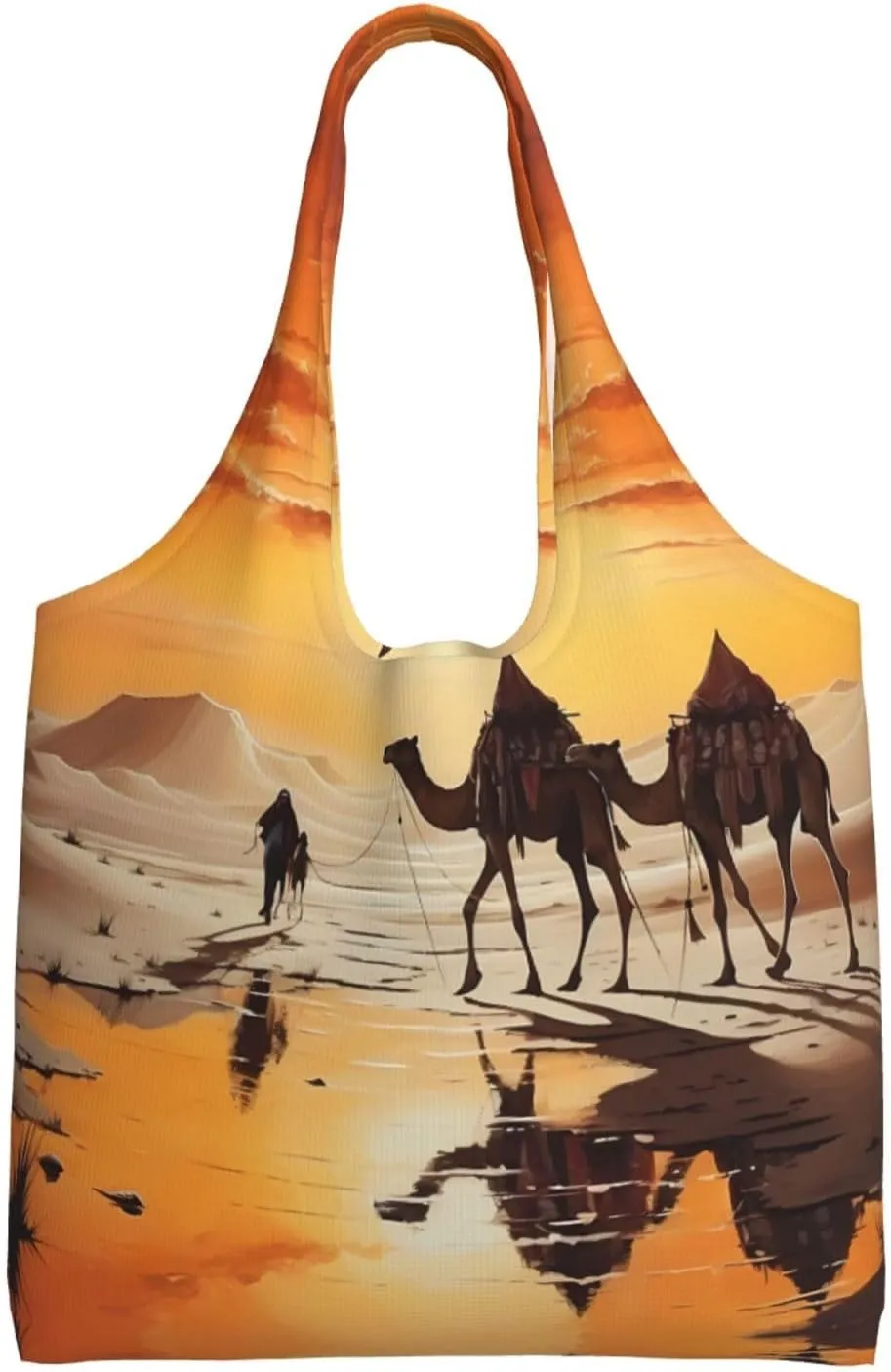 Lok Ling in the evening sun Printed Shoulder Bag - Suitable for sturdy canvas bags, shopping bags