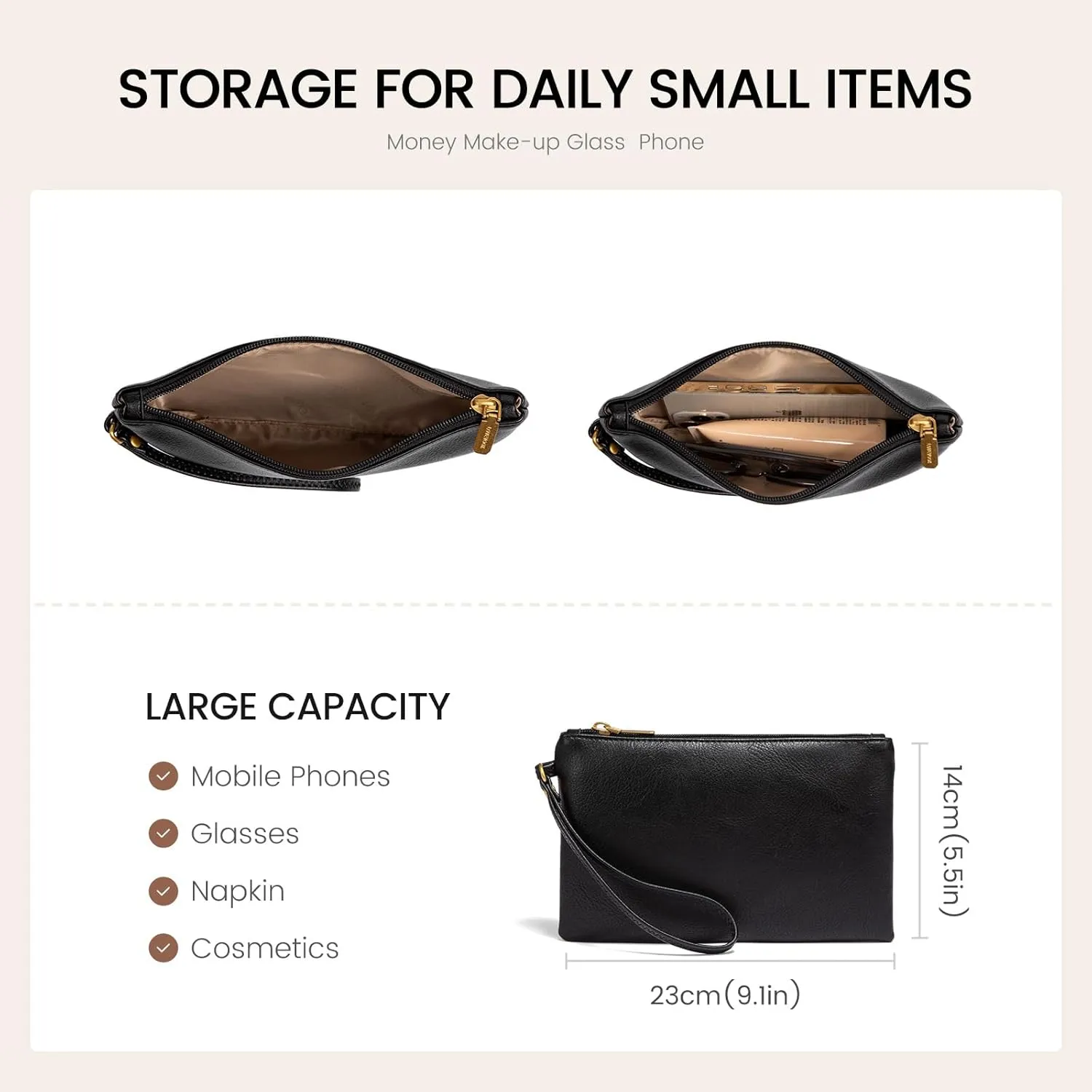 LOVEVOOK Laptop Tote Bag for Women, Vintage Leather Purse, Computer Briefcase, Waterproof Messenger Handbag Satchel Case