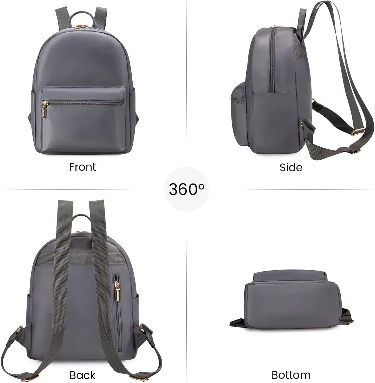 LOVEVOOK Mini Backpack for Women Light Weight Small Waterproof Backpack Purses Daily Backpack…