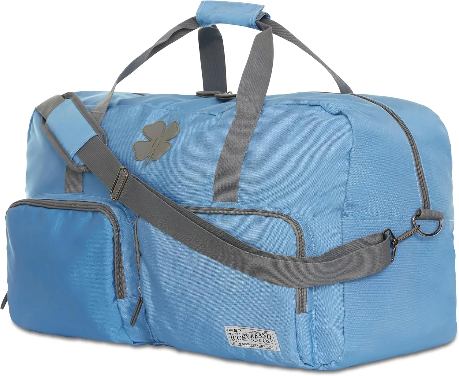 Lucky Travel Duffel Bags 65L, Gym Bag, Travel Bag & Large Duffle Bag for Men, Foldable Overnight Weekender Bags for Women & Men with Adjustable Shoulder Strap,