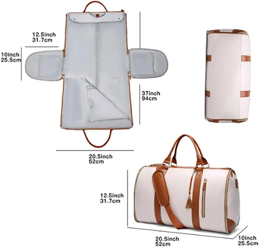 Luux Travel Duffle Bag for Women, Pink
