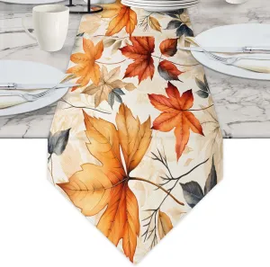 Maple Leaves Rustic Briefcases for Men Crossbody Bags Laptop Carrying Case Messenger Bag for 15" Laptops and Under