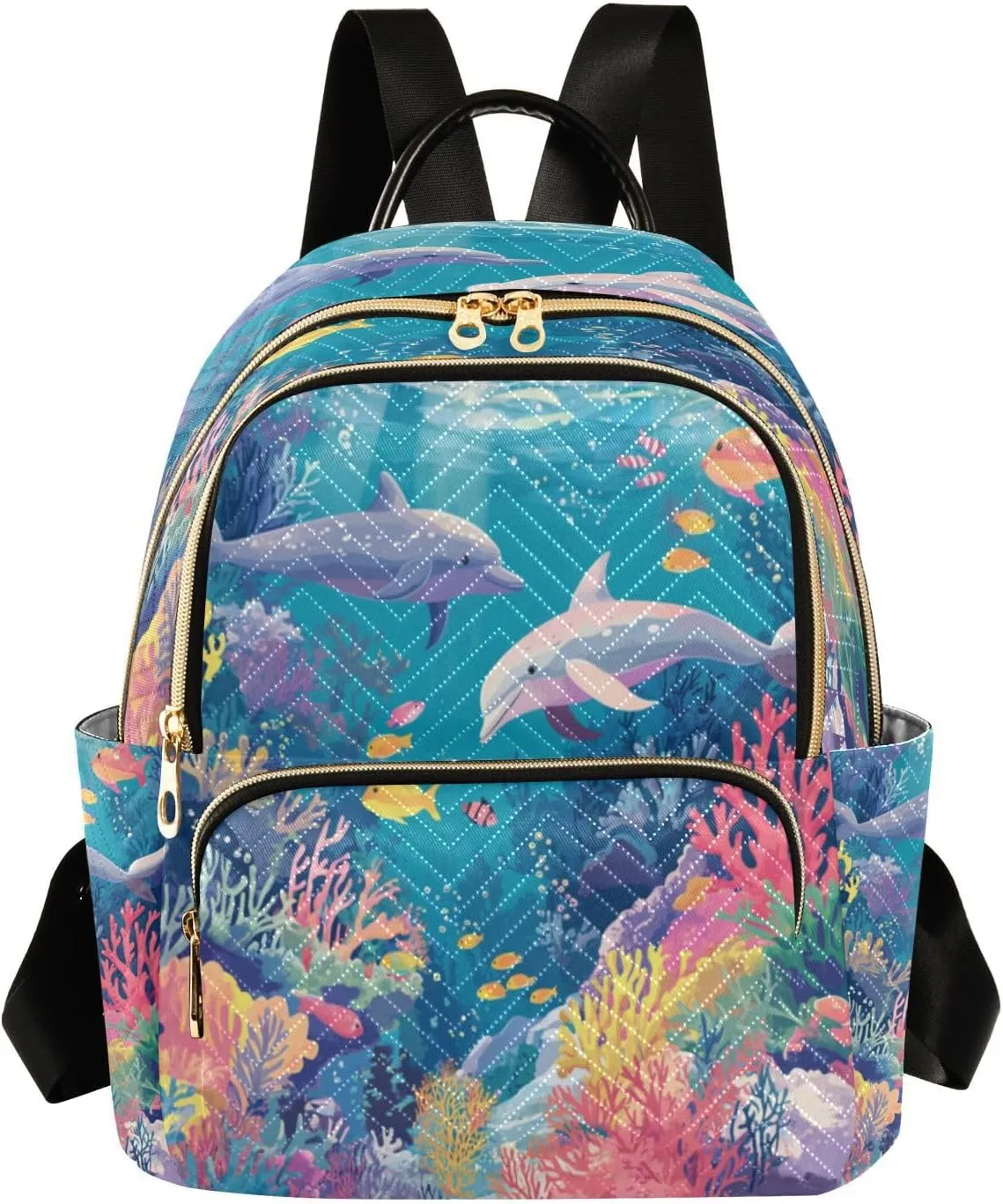 Maritime World Women Backpack Purse Fashion Ladies Shoulder Bag Casual College Travel Backpacks Bag Small