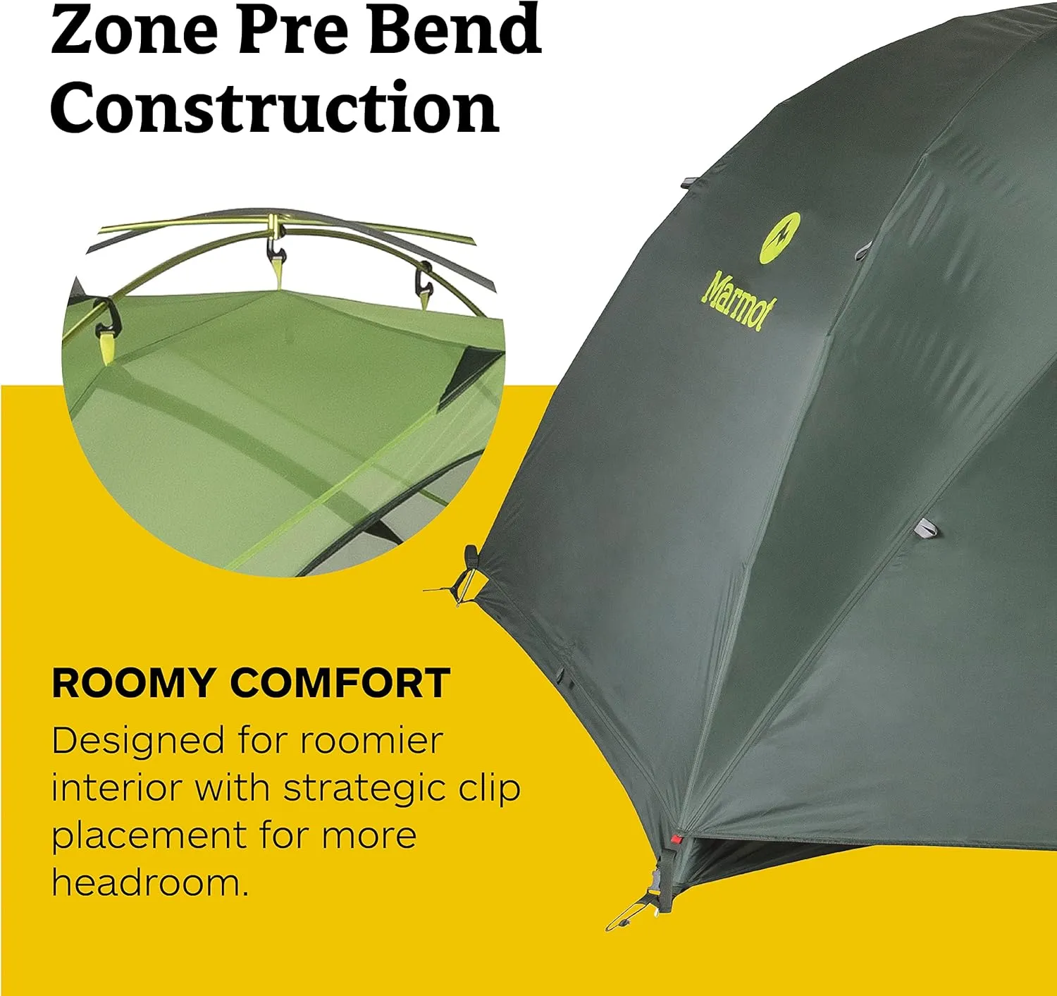 MARMOT Crane Creek 2P/3P Camping and Backpacking Tents & Footprints