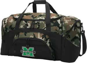 Marshall University Suitcase Duffle Bag Large Marshall Duffel Gift Idea for Her or Him (Camo)