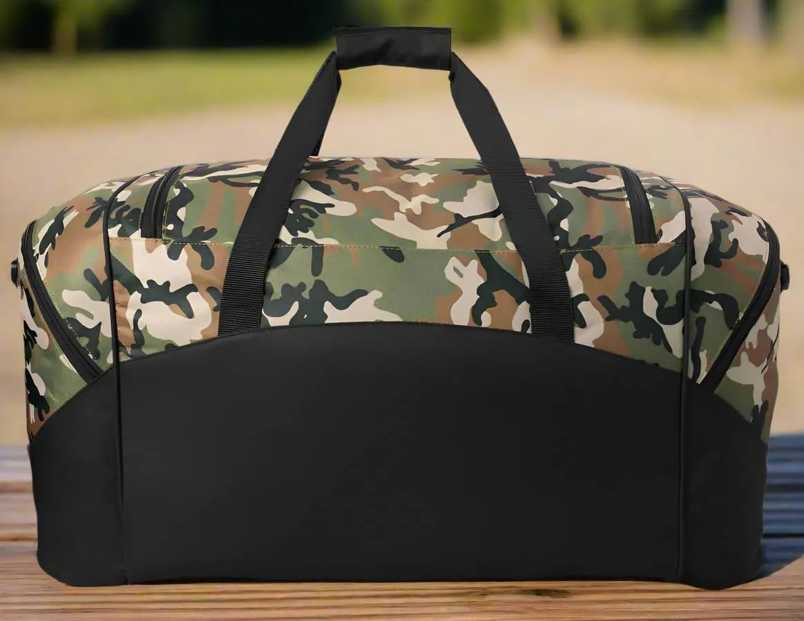 Marshall University Suitcase Duffle Bag Large Marshall Duffel Gift Idea for Her or Him (Camo)