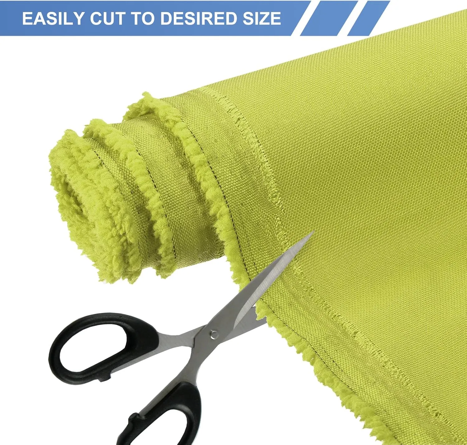 MECCANIXITY Waterproof Canvas Fabric 58" W 1 Yard 600D Marine Water Resistant Material by The Yard for Outdoor Furniture Cushion, Bag Sewing,Fruit Green