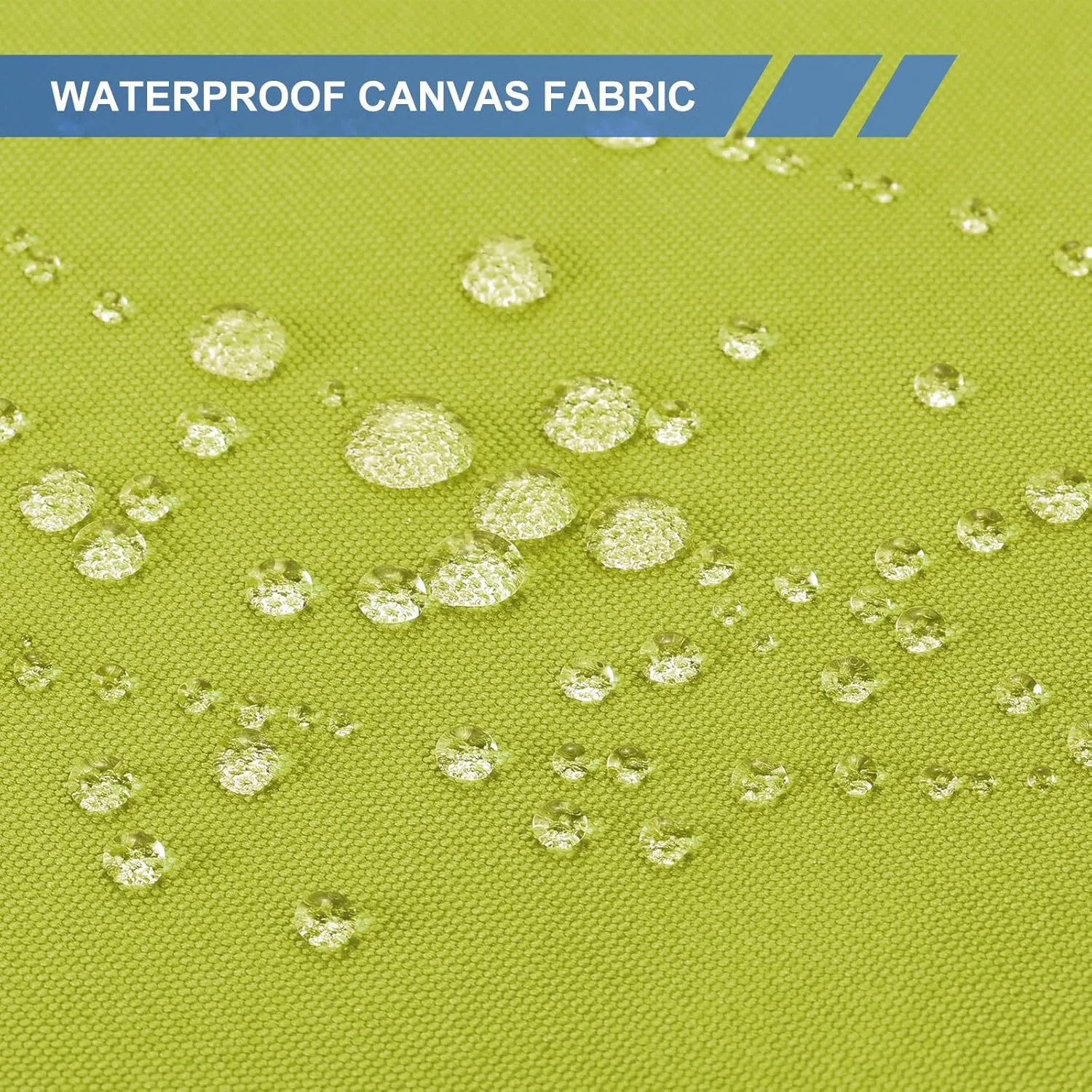 MECCANIXITY Waterproof Canvas Fabric 58" W 1 Yard 600D Marine Water Resistant Material by The Yard for Outdoor Furniture Cushion, Bag Sewing,Fruit Green