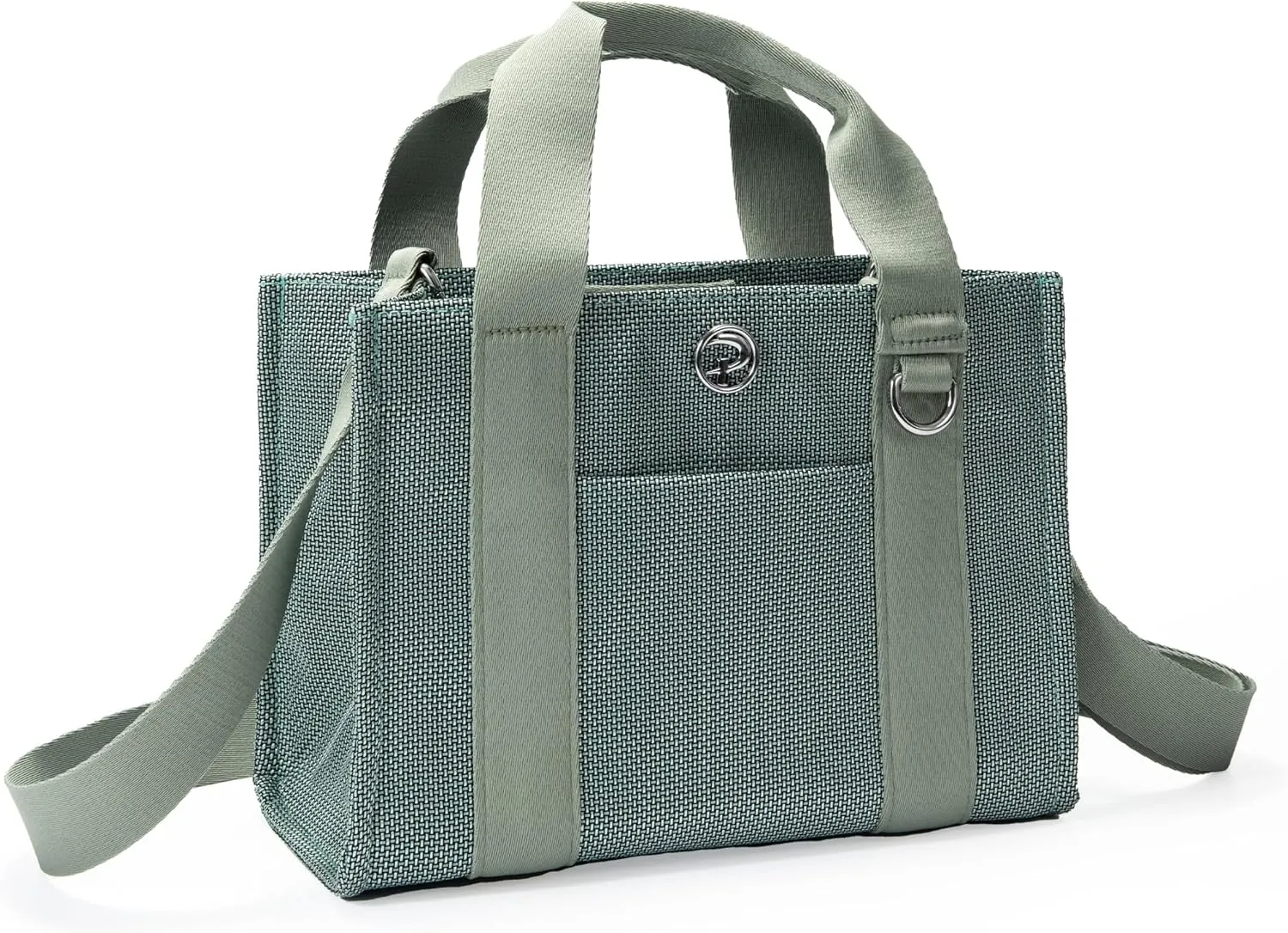 Medium Canvas Tote Bag for Women, Crossbody Satchel Bag with Adjustable Strap, Travel Purse, Work Handbag, and Everyday Bag