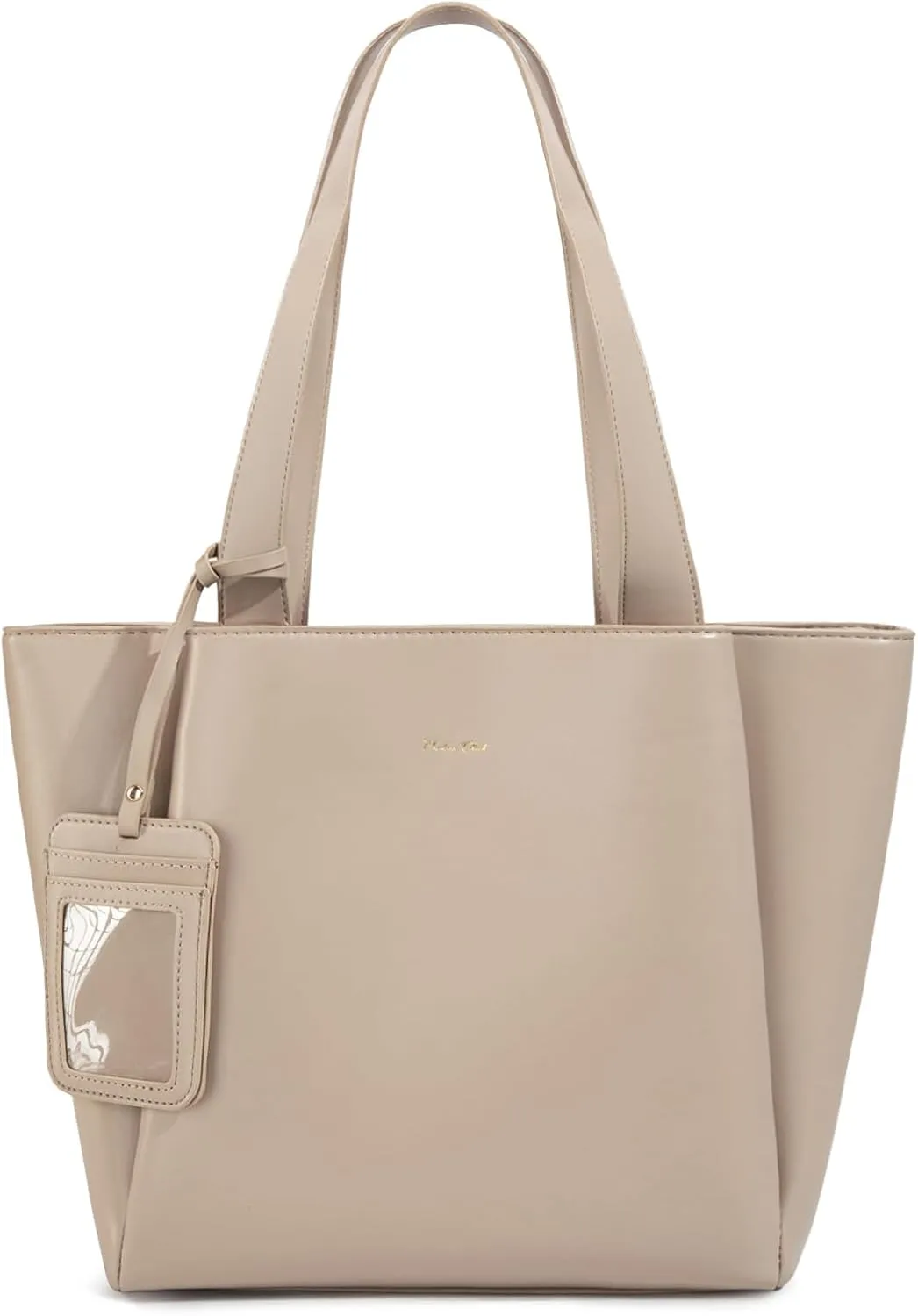 Milan Chiva Work Tote Bags for Women Middle Urban Tote Bag with Zip Compartments