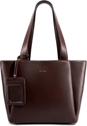 Milan Chiva Work Tote Bags for Women Middle Urban Tote Bag with Zip Compartments