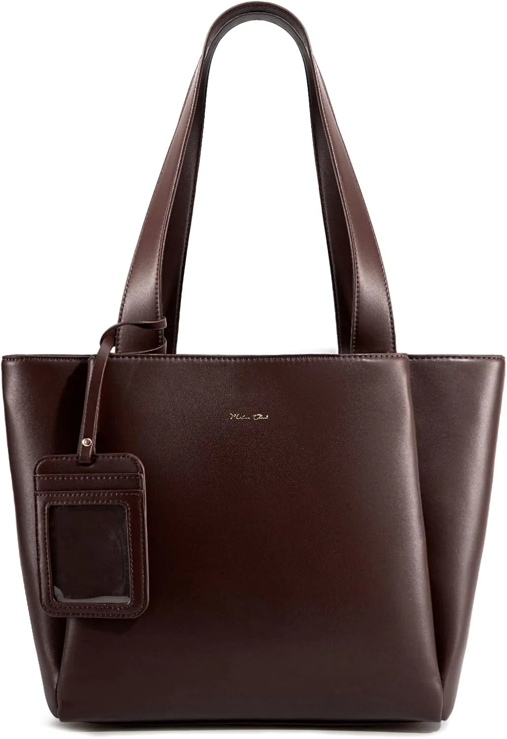 Milan Chiva Work Tote Bags for Women Middle Urban Tote Bag with Zip Compartments
