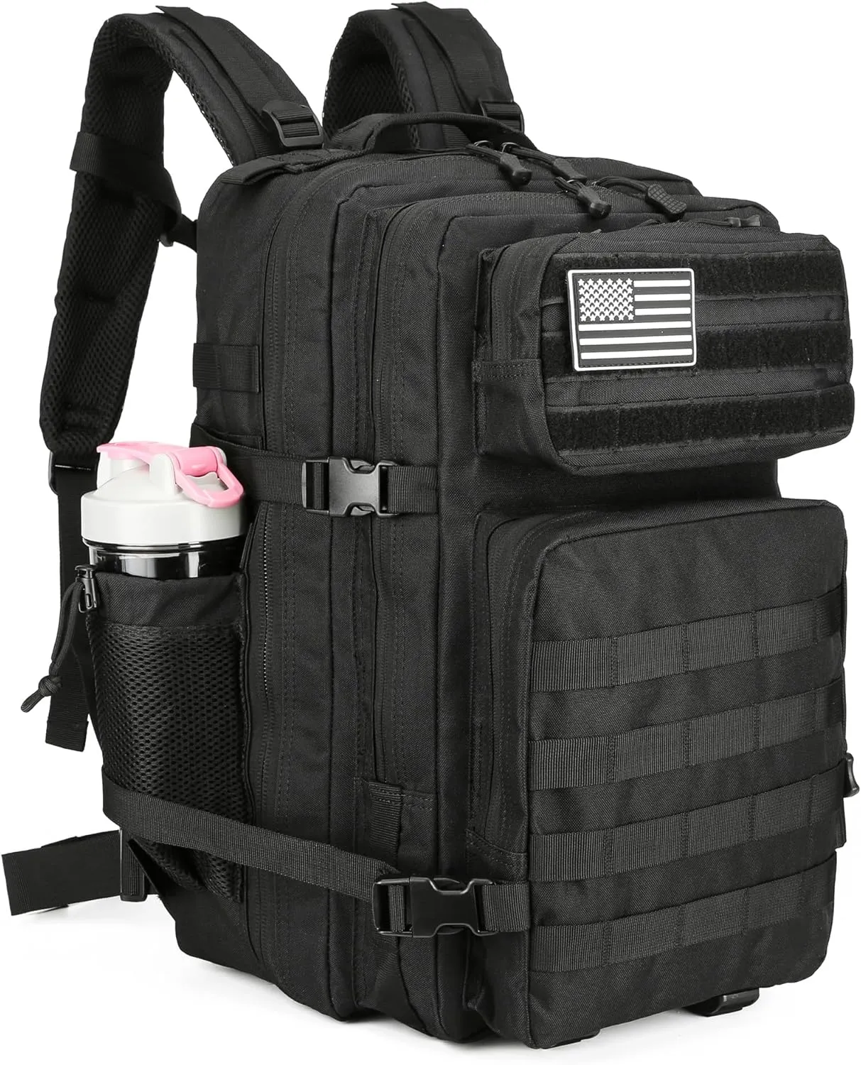 Military 45L Tactical Assault Backpack 3 day assault pack with Molle Waterproof backpack Rucksack for Tactical Backpacks