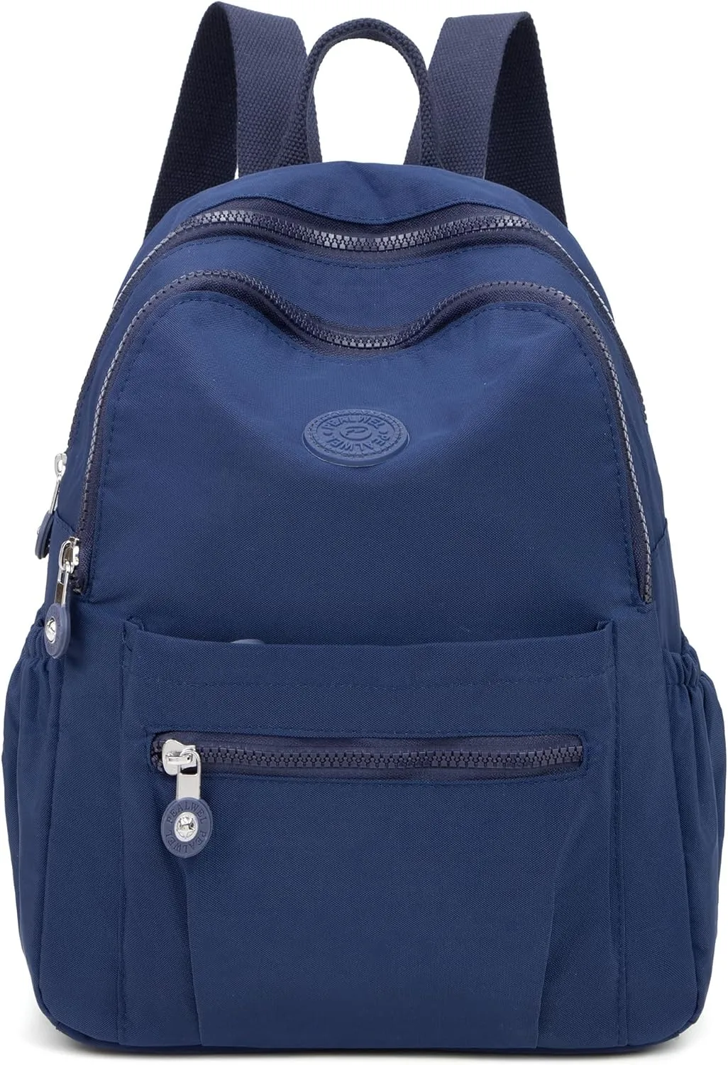 Mini Backpack Purse for Women,Small Nylon backpacks for Ladies Backpacks Women Anti Theft Travel Bag (Dark Blue)