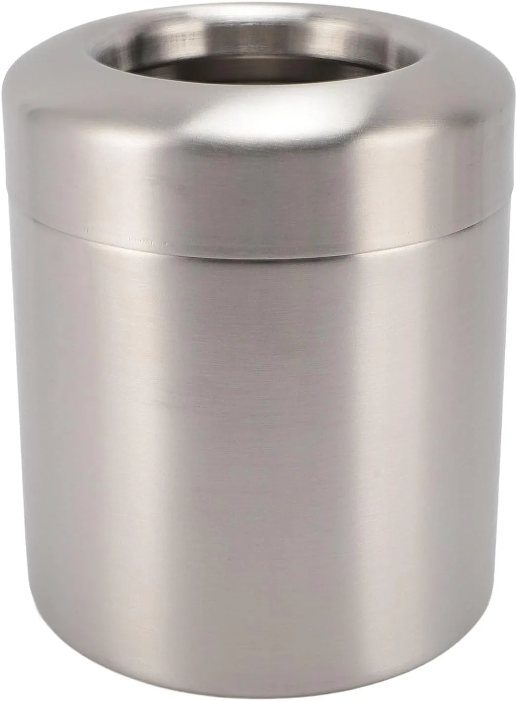 Mini Trash Can, Stainless Steel Desktop Trash Can Countertop Garbage Can for Bathroom Office Kitchen Desk