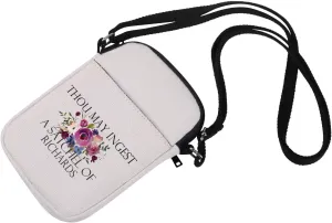 MNIGIU Funny Sarcastic Quote Though May Ingest A Satchel Of Richards Crossbody Bag Adult Humor Gift