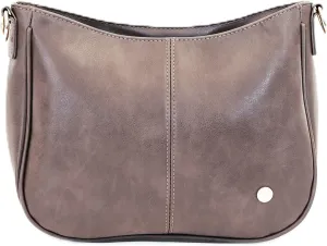 Modern Chic Crossbody Bags for Women - Marissa Saddle Crossbody, Vegan Leather Shoulder or Handbag with Two Adjustable Straps