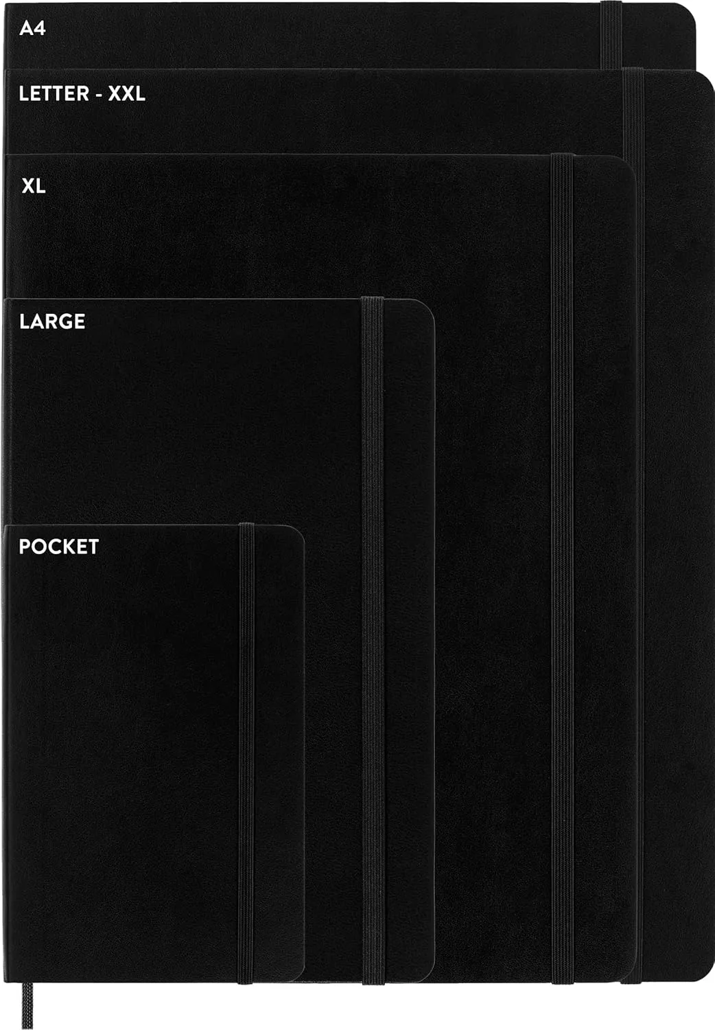 Moleskine Classic Notebook, Soft Cover, Large (5" x 8.25") Plain/Blank, Reef Blue, 192 pages
