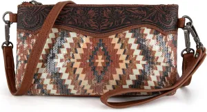 Montana West Crossbody Bags for Women Western Clutch Purses Cross Body Bag with Removable Strap