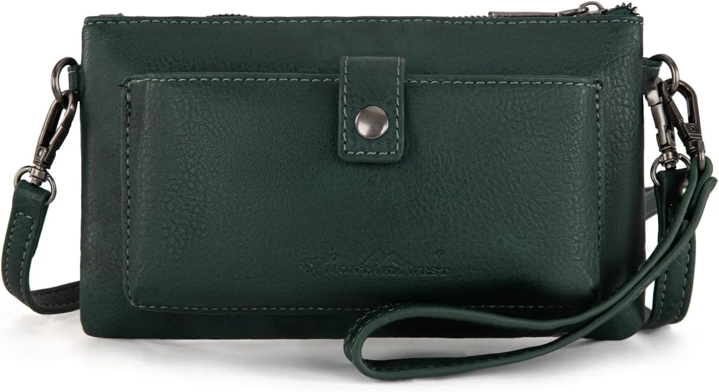 Montana West Crossbody Bags for Women Western Clutch Purses Cross Body Bag with Removable Strap