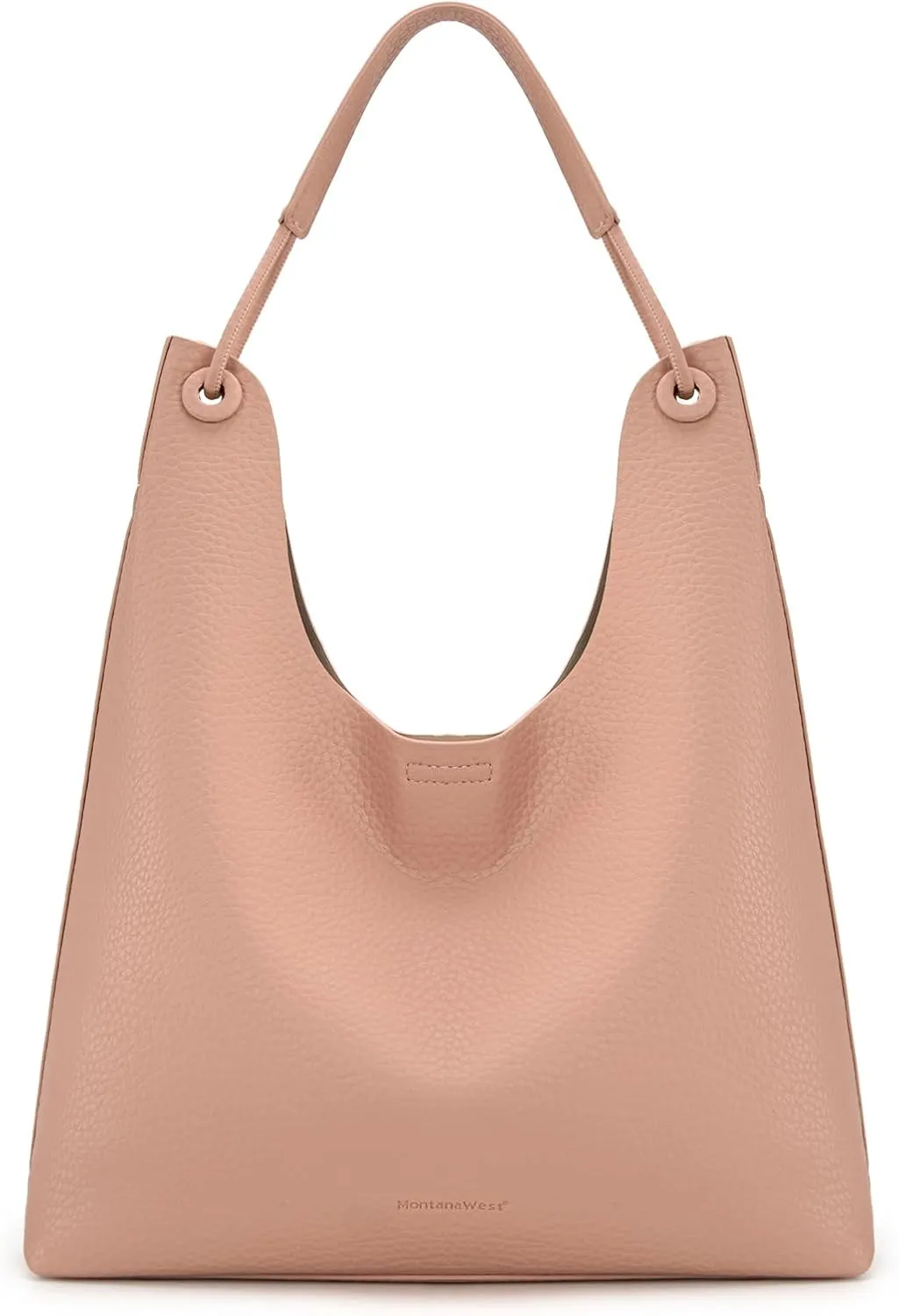 Montana West Hobo Bag for Women Shoulder Purse Handbags with Detachable Makeup Bag