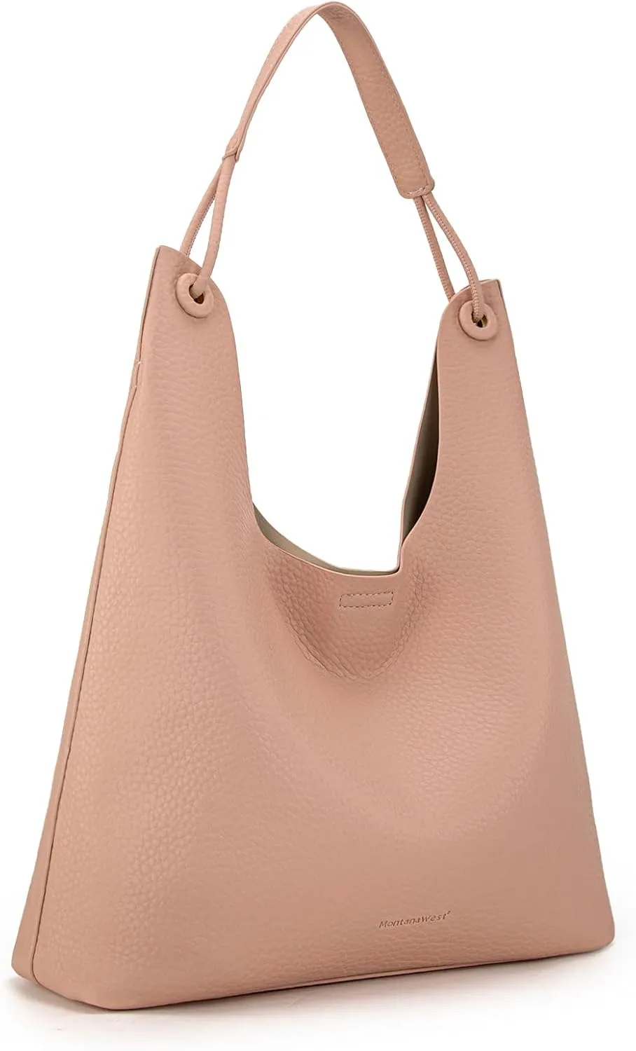 Montana West Hobo Bag for Women Shoulder Purse Handbags with Detachable Makeup Bag