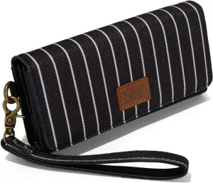 Montana West × Lee Trifold Womens Wallets RFID Blocking Long Wallet Card Holder Clutch Wristlet for Women