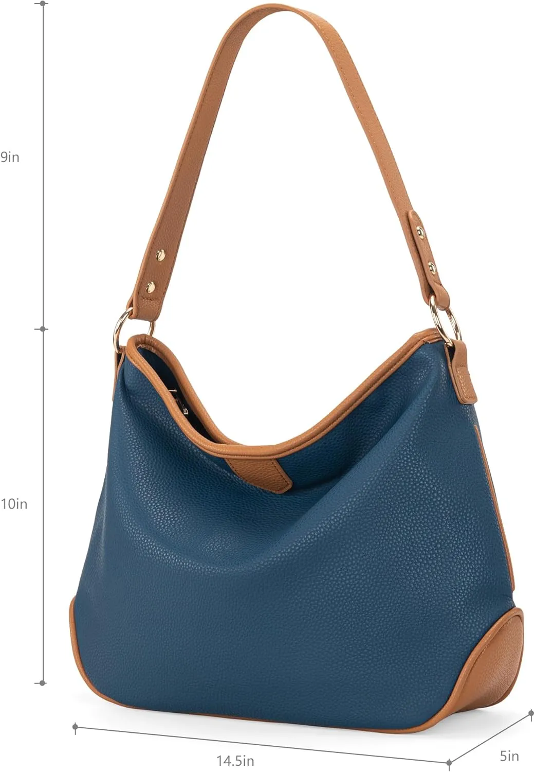 Montana West Medium Hobo Bags for Women Purses and Handbags Classic Top Handle Shoulder Satchel Bags