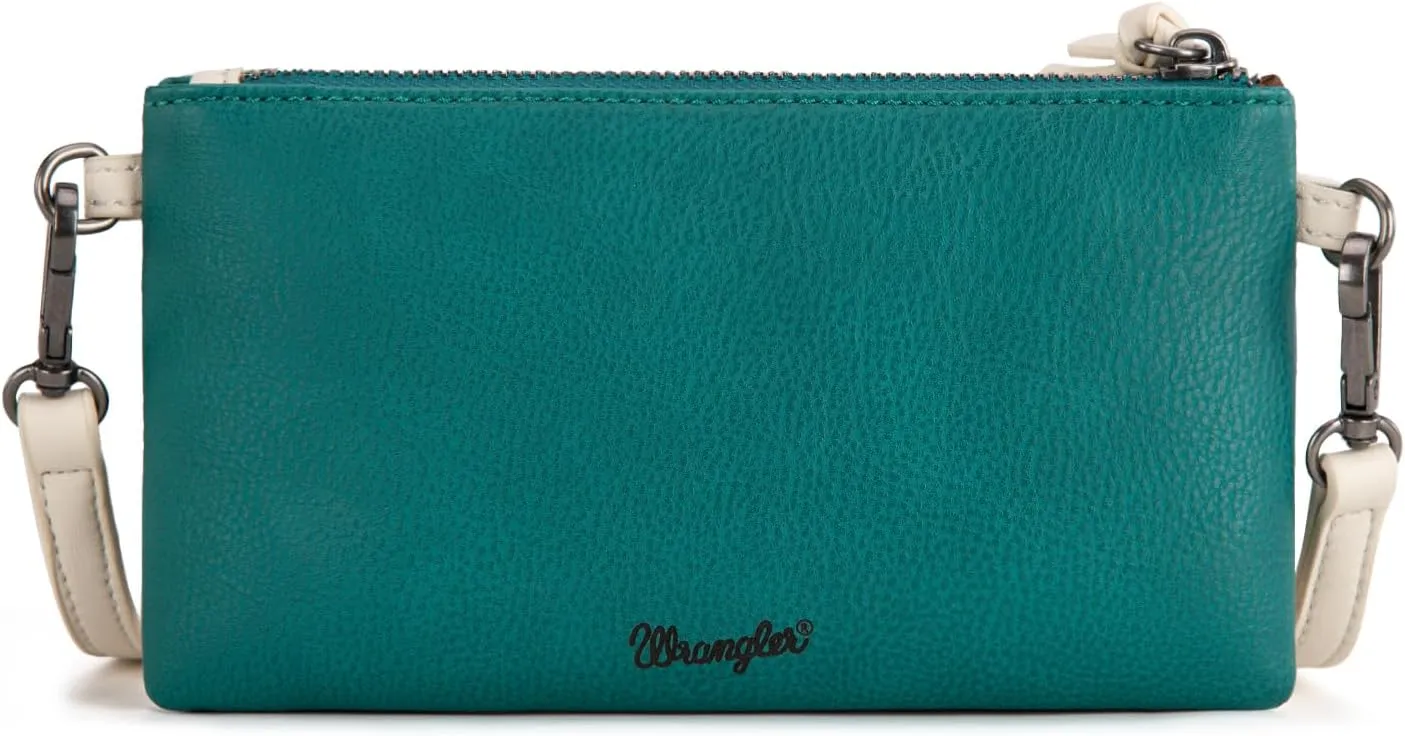 Montana West x Wrangler Crossbody Wallet Purse for Women Clutch Purse with Card Holder Wallet