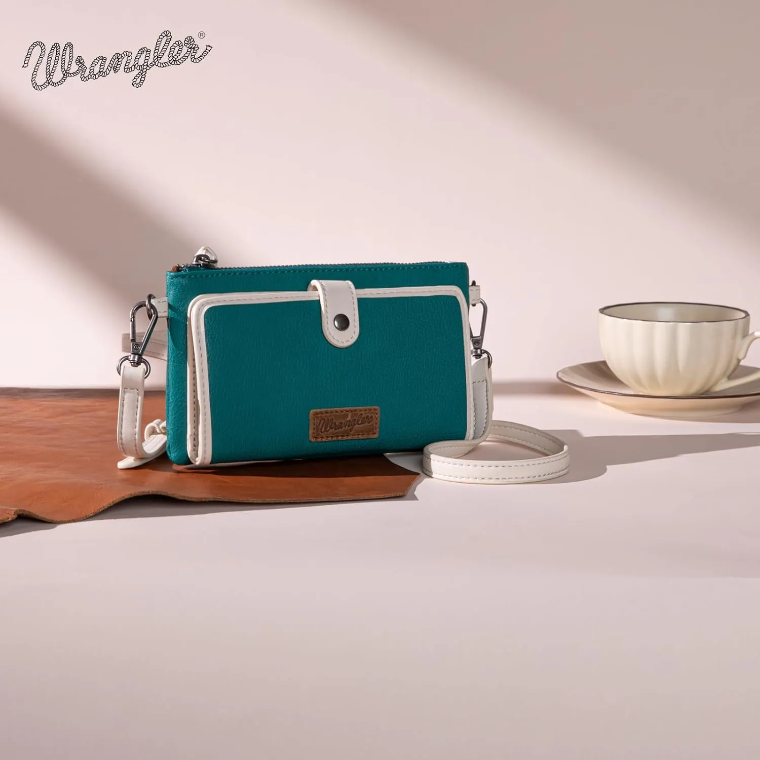 Montana West x Wrangler Crossbody Wallet Purse for Women Clutch Purse with Card Holder Wallet
