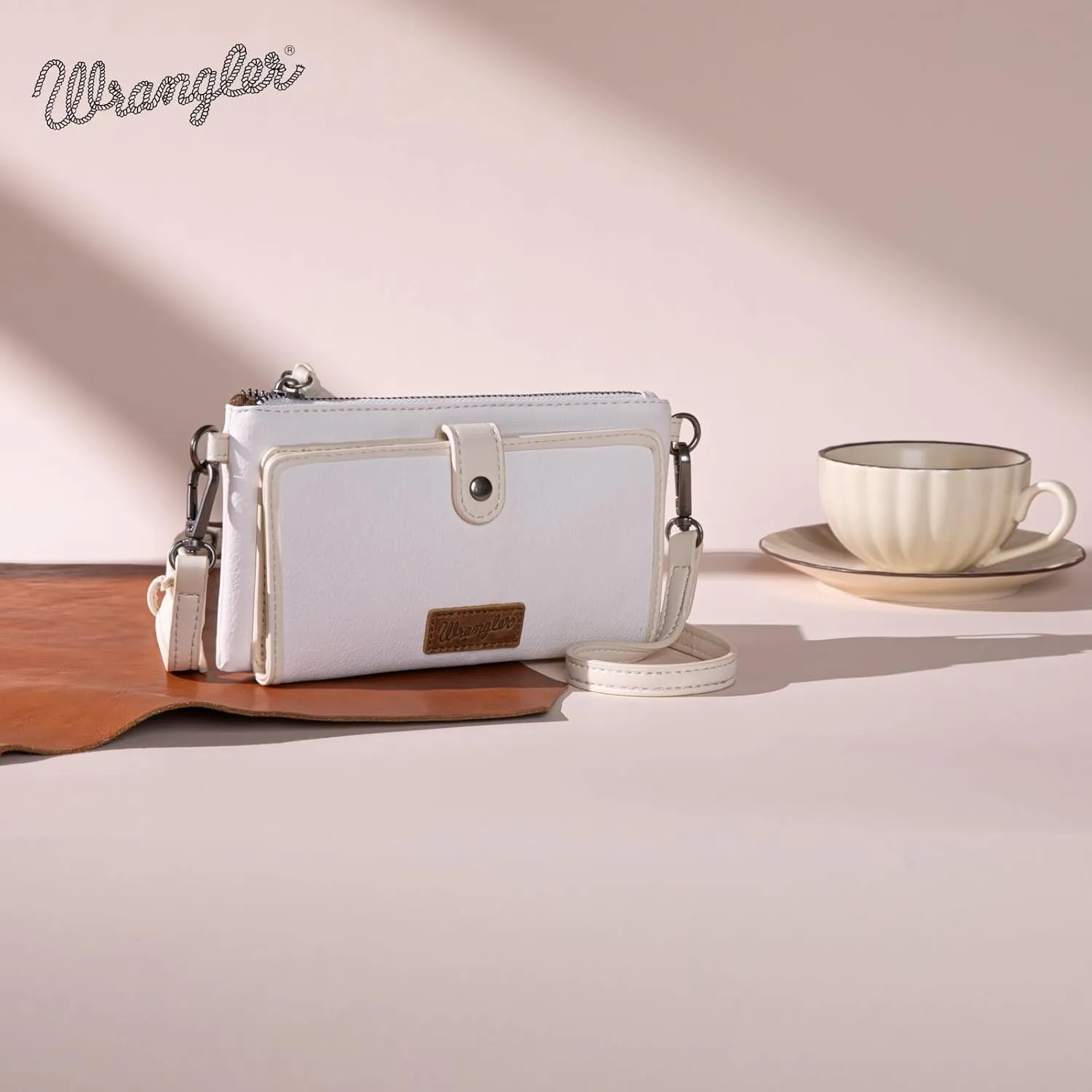 Montana West x Wrangler Crossbody Wallet Purse for Women Clutch Purse with Card Holder Wallet