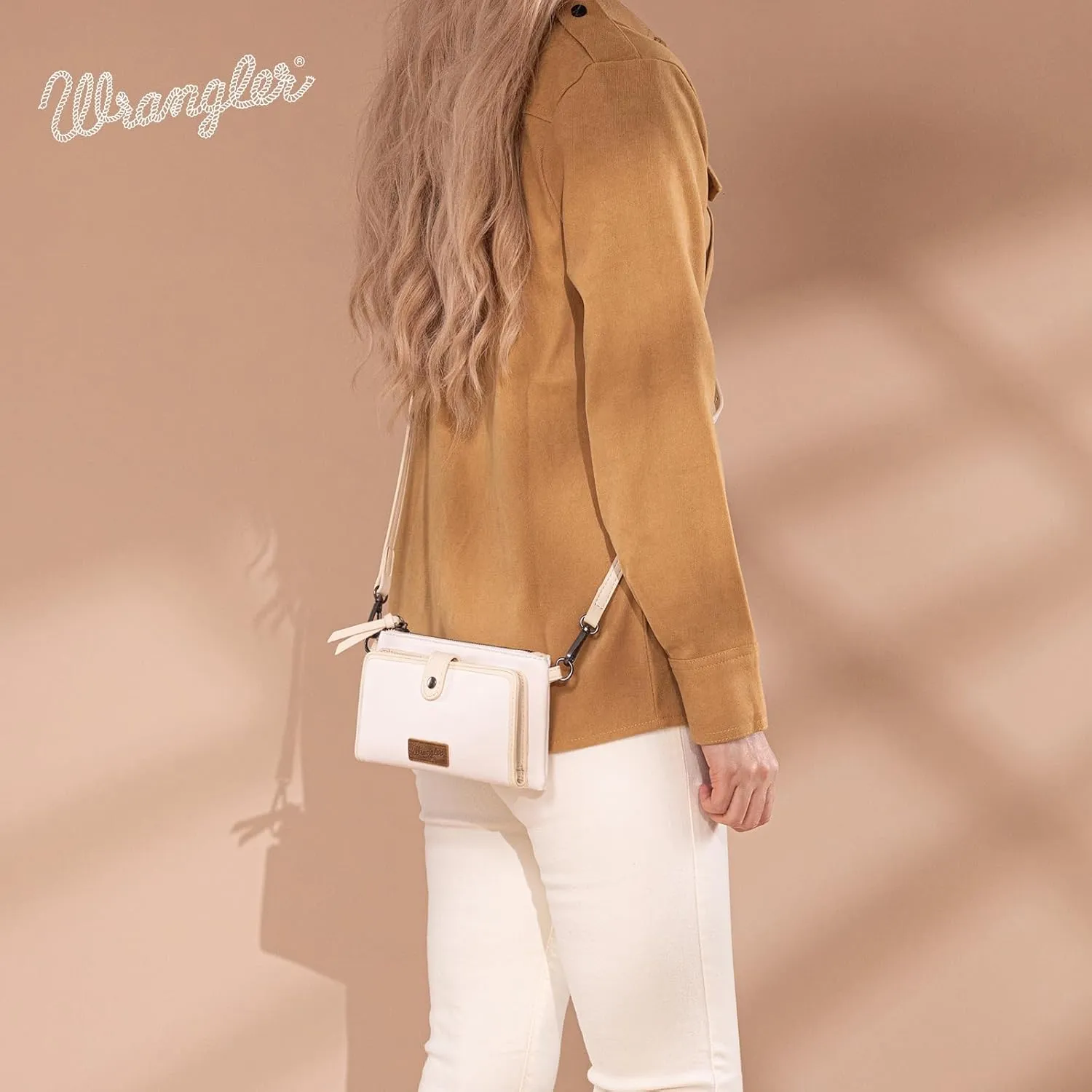 Montana West x Wrangler Crossbody Wallet Purse for Women Clutch Purse with Card Holder Wallet