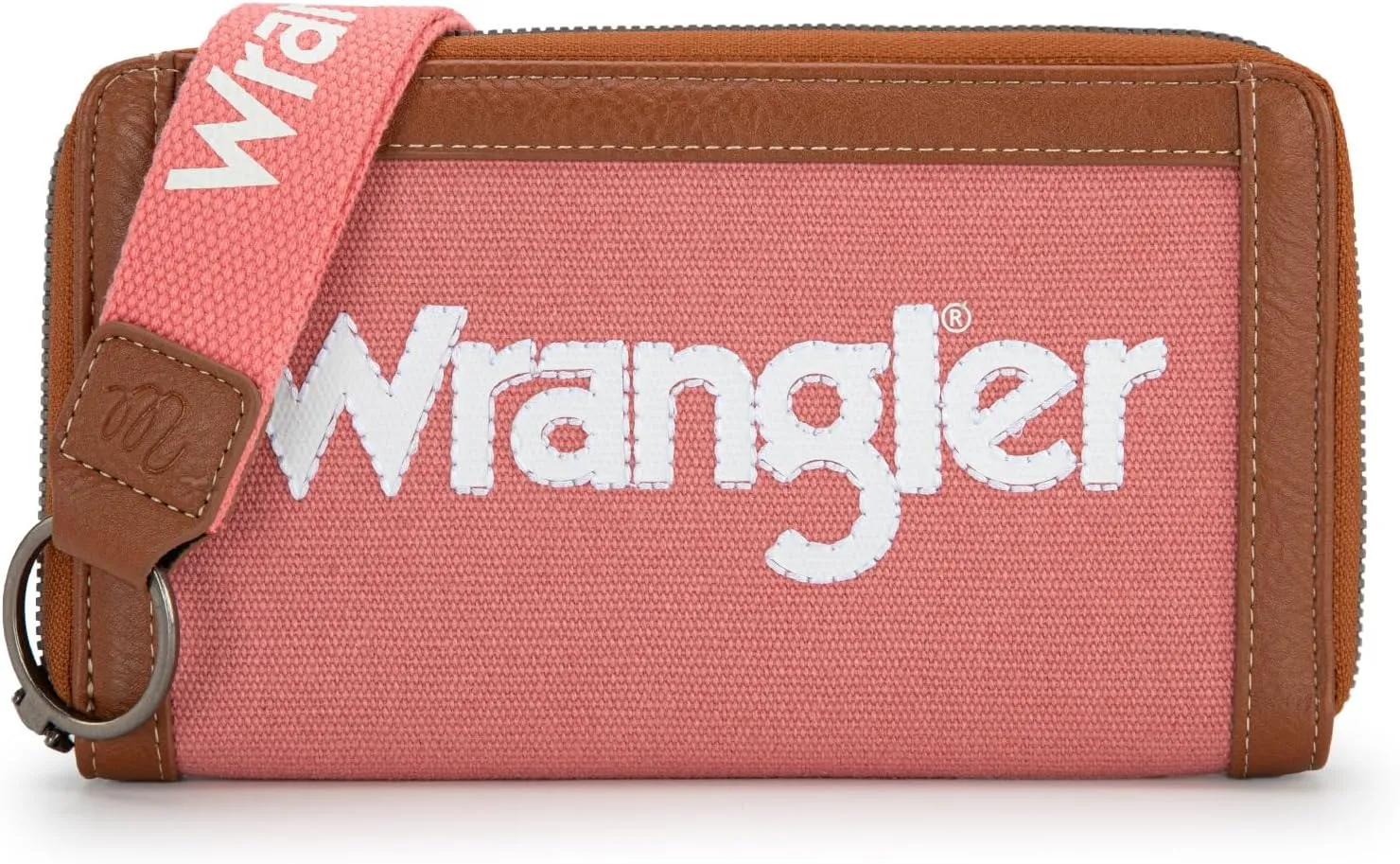 Montana West X Wrangler Wristlet Wallets Purse for Women Vintage Boho Ladies Wallet Coin Purse Two-Tone Credit Card Holder