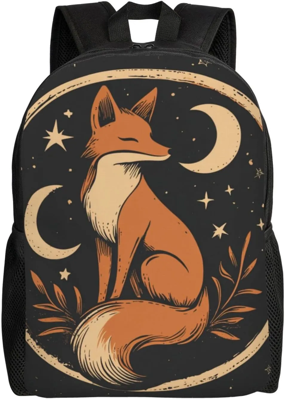 Moon Fox Backpack Waterproof Anti Theft Durable Light Laptop Bag Backpacks For Women Men Travel Gym Backpack