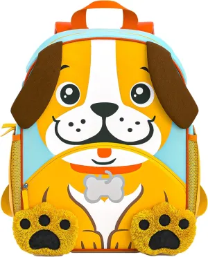 Move2Play, Puppy Toddler Backpack | Toddler Size | Back to School | Preschool Backpacks For Kids | Kindergarten Book Bag | Small, Little, Mini Size | Designed for Boys & Girls Ages 2, 3-5  Year Olds