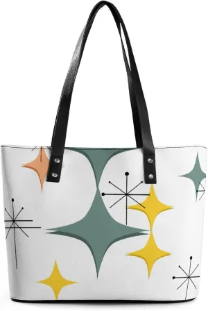 Mud Print Style A Leather Handbag with Large Capacity And Portability