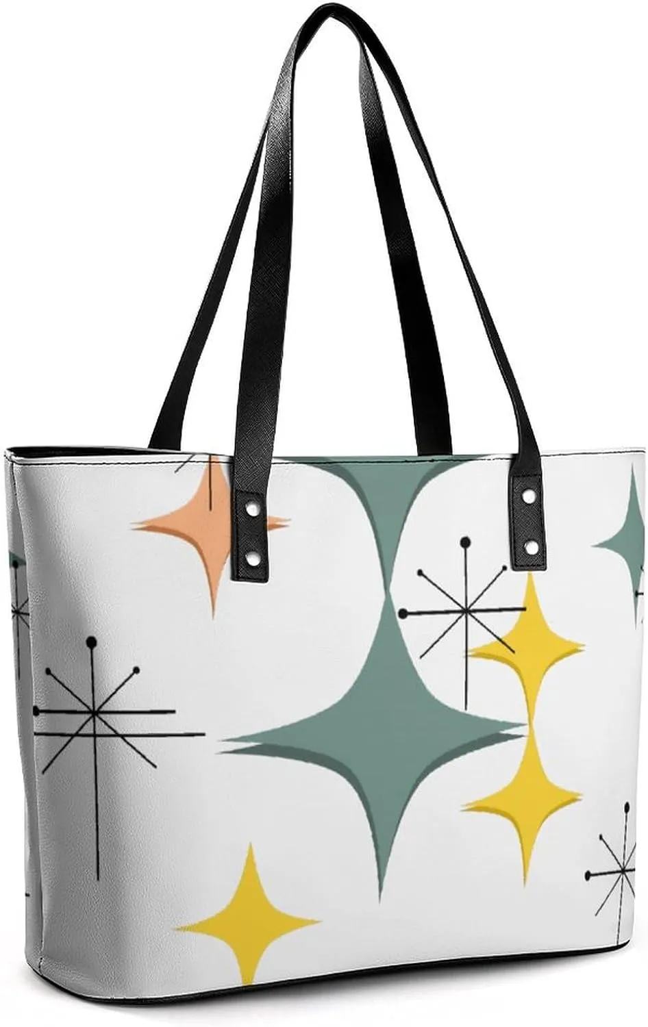 Mud Print Style A Leather Handbag with Large Capacity And Portability