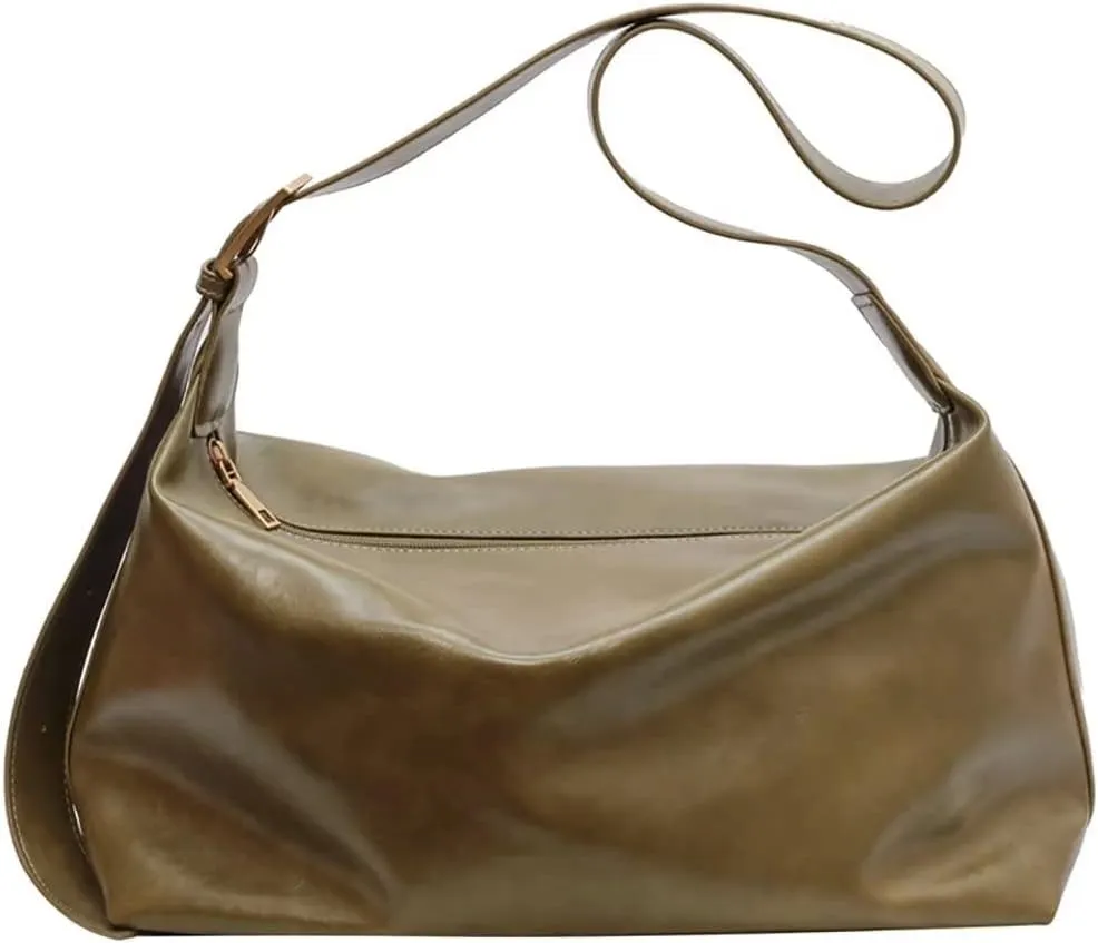 Mudono Hobo Bags for Women Soft Minimalist Shoulder Bag Lightweight Crossbody Handbag Large Capacity Everyday Purse