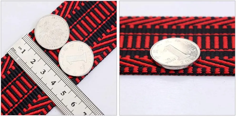 Multicolor Canvas 2" Wide Strap Replacement Purse Strap Replacement Removable Crossbody Strap for Handbags