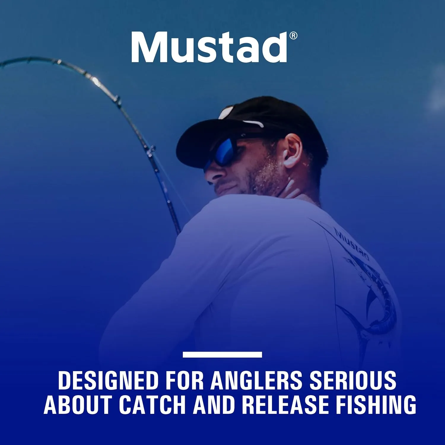 Mustad Demon Perfect Wide Gap Inline Circle Hook, 39948NP-2X Strong Fishing Hooks, Ideal for Saltwater & Freshwater Fishing, Original Patented Design - Black Nickel Finish