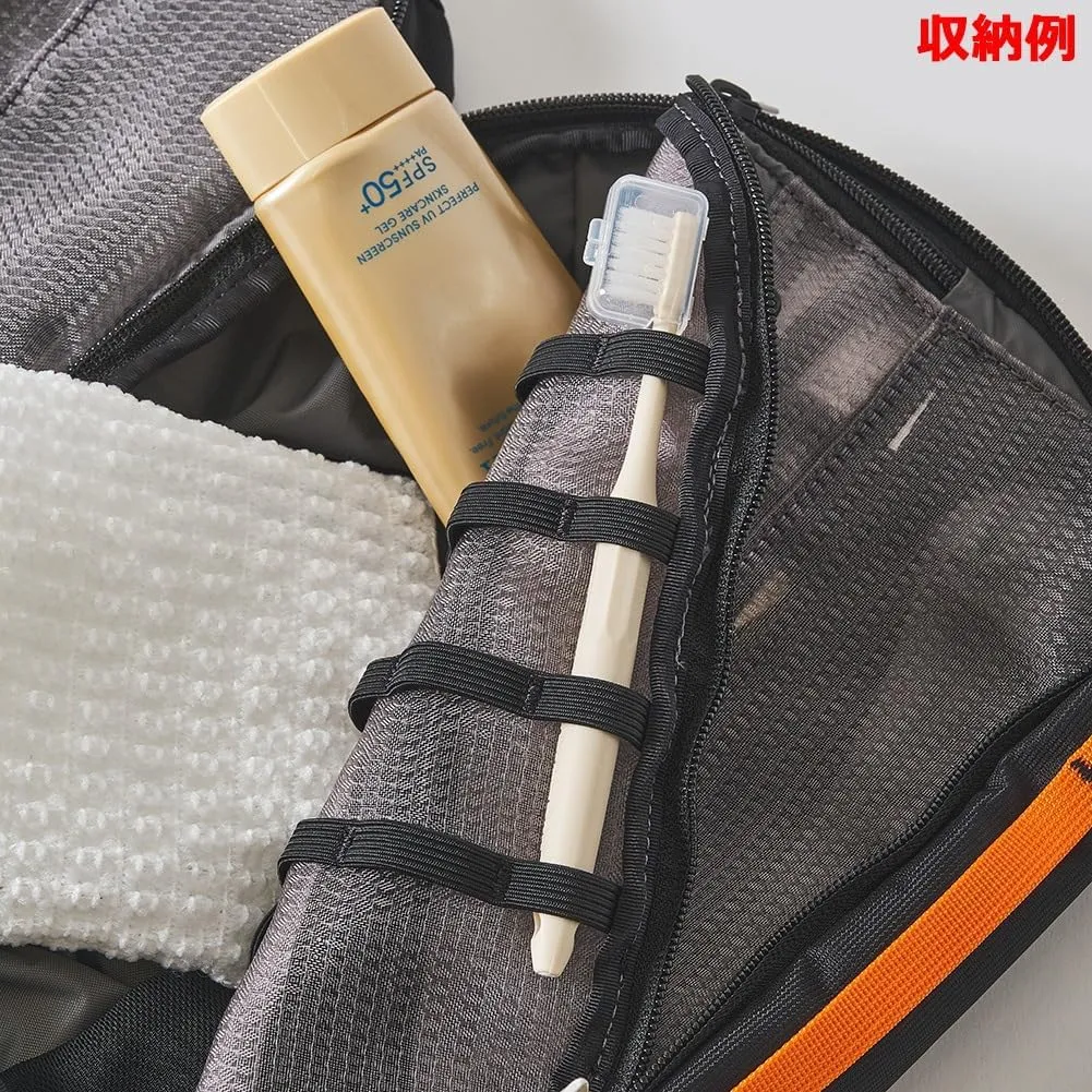 Mystery Ranch Mission Dopp Black Large – Compact Toiletries Bag With Pockets