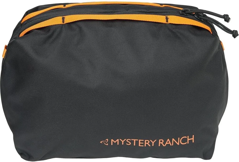 Mystery Ranch Mission Dopp Black Large – Compact Toiletries Bag With Pockets