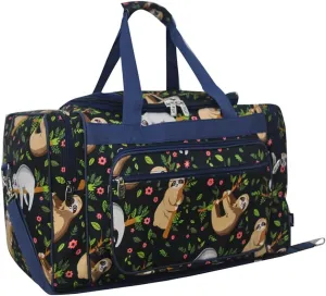 NGIL Canvas 20" inch Duffle Bag (Night Sloth-navy)