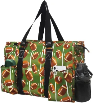 NGIL Zip-Top Tote Bag with Exterior Pockets for Working Women, Teachers, Nurses, and Moms, Design in USA