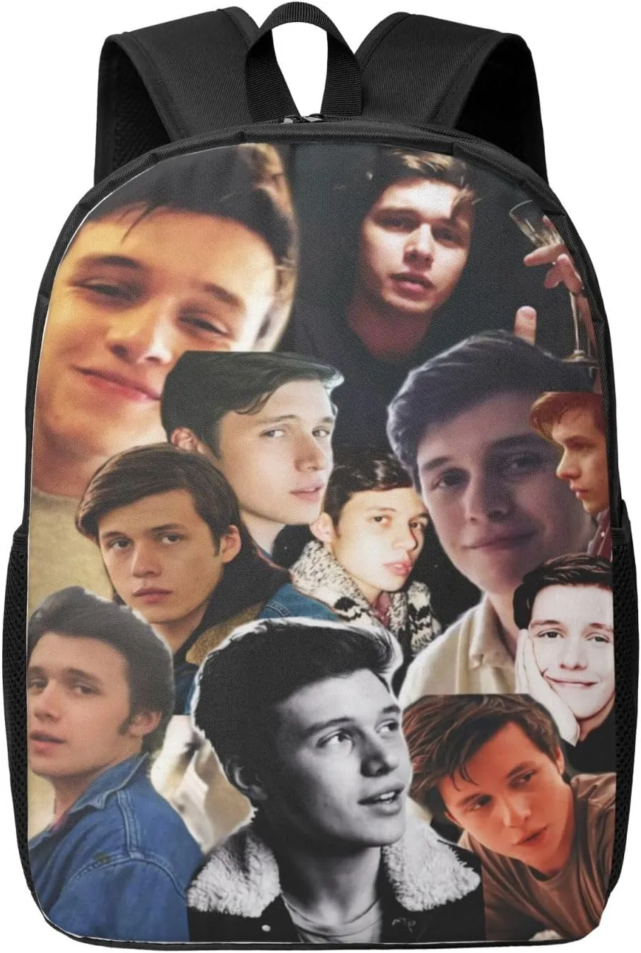 Nick Actors Robinson Backpack Laptop Computer Bag Double Shoulder Bags Casual Daypack for Travel Work Business Outdoor 17 Inch