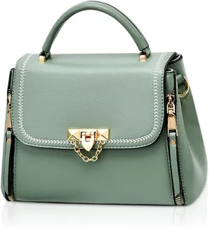 NICOLE & DORIS Small Handbags for Women Crossbody Bag Ladies Shoulder Bags PU Leather Top Handle Bags