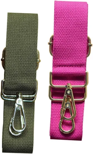 NOLITOY Elegant Purse Straps 2pcs Wide Adjustable Nylon Straps for Handbags Shoulder Bags
