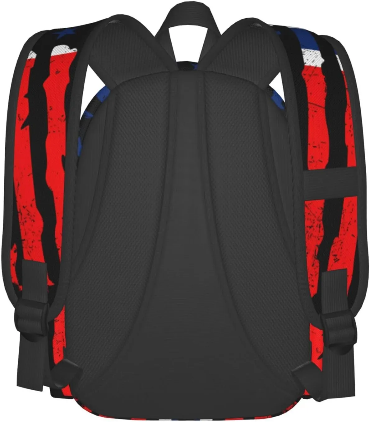 Norwegian American Flag Norway Root Casual Backpack Large Capacity Travel Backpacks Laptop Daypack Commuter Rucksack Adjustable Strap Sports Bags for Hiking Biking