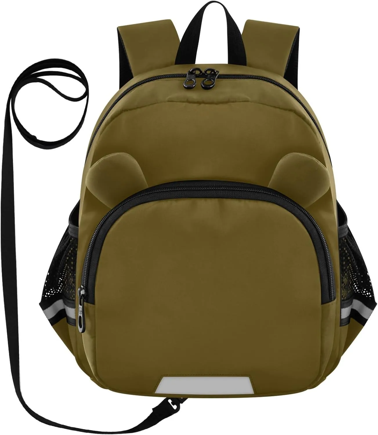 ODAWA Toddler Leash Backpacks Coffee Kids Backpack, Toddler Schoolbag for Boys Girls